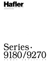 Hafler 9180-9270 - Service Manual 